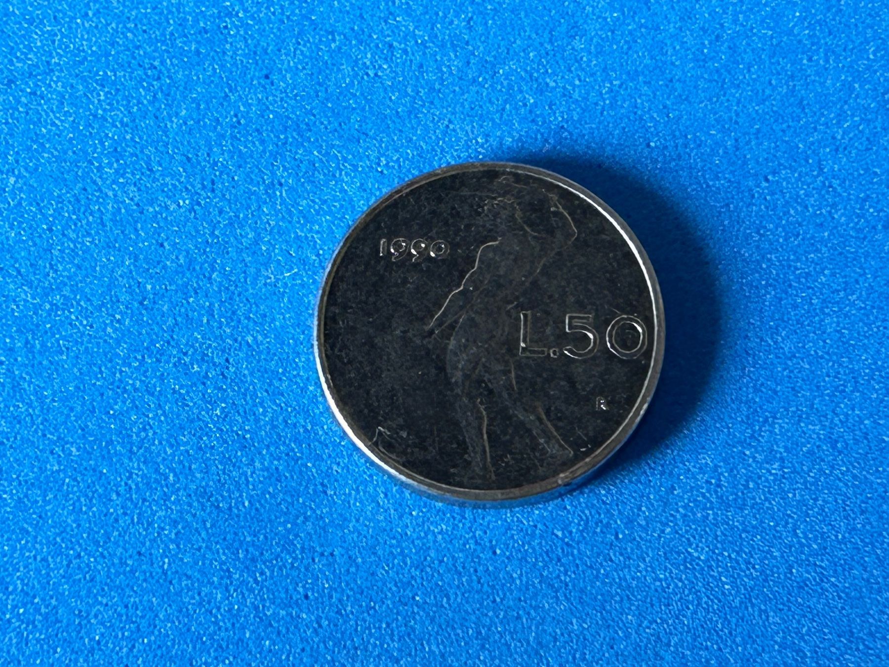 Toutes les monnaies: Italy - 50 Lire 1990 – D'occasion à Corcelles NE par AJKader 4