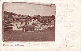 Ansichtskarte Bad und Luftkurort Schlegweg (Kt. Bern) 1904