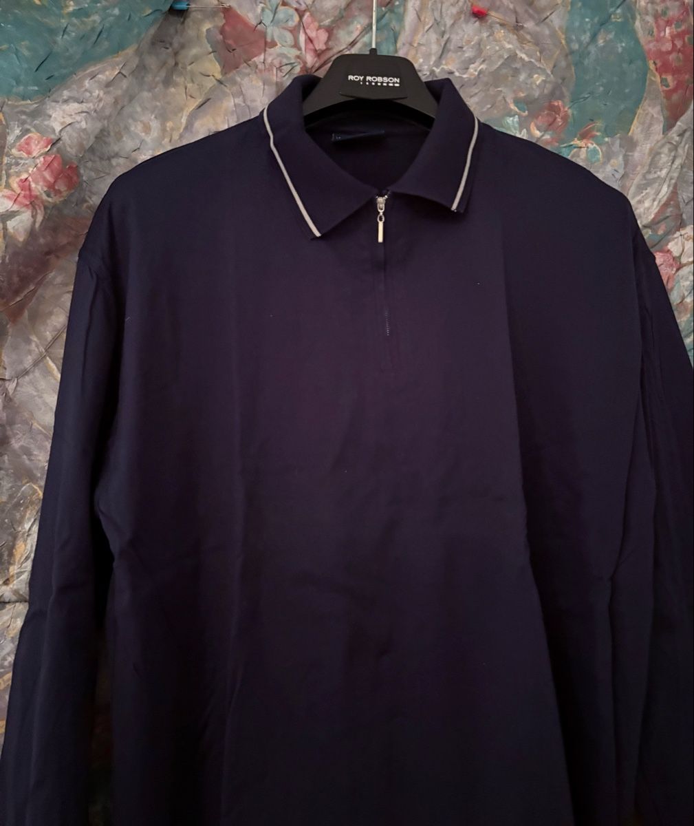 Magliette Polo: Watson's Herren Poloshirt Gr. L Dunkelblau Baumwolle Reissve – Nuovo e nell'imballaggio originale da Bellinzona venduto da LuganoBoutique 2