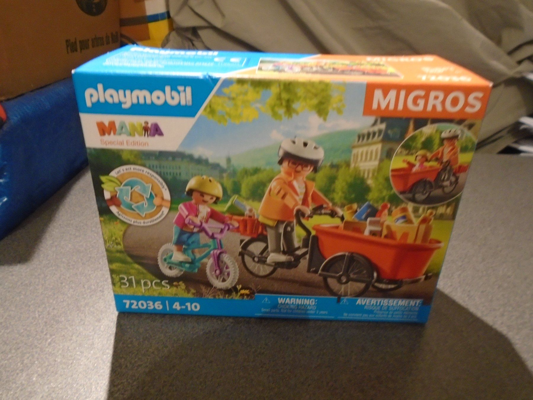 Playmobil Giocattoli: Lasten-Velo, Playmobil, Migros – Nuovo e nell'imballaggio originale da Zürich venduto da Motzkuh