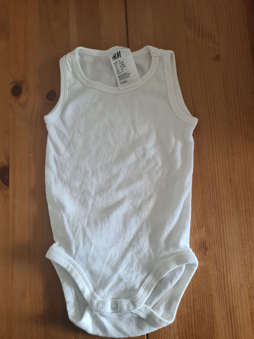 H&M Biancheria intima: Body H&M weiss Grösse 74  – Usato da Horw venduto da Mirii91