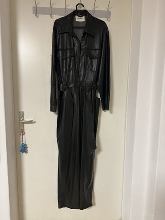 NEU Nanushka Vegan Leder Overall Size L