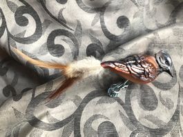 Haubenmeise Vogel Christbaumschmuck