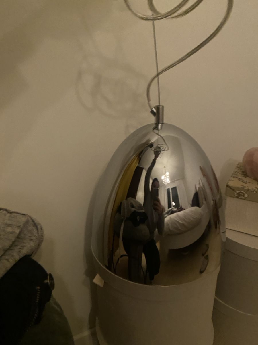 Lampade: Chrom Hängelampe Deckenlampe Retro Vintage Look – Usato da Niederglatt ZH venduto da neunzehn82 1