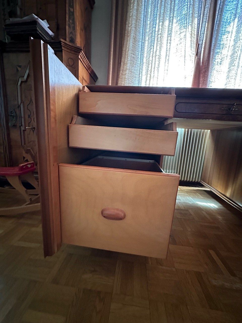 Scrivanie: Antiker Massivholz-Schreibtisch – Usato da Ins venduto da ab_80 5