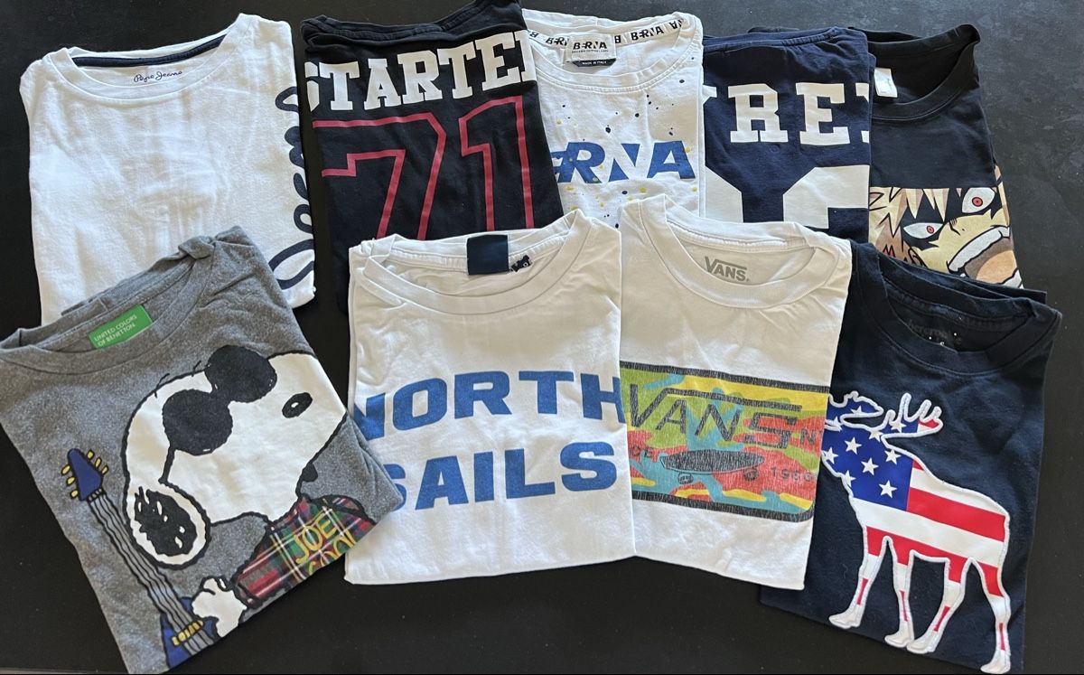 Camicie, T-shirt & Polo: 9x t-shirt – Usato da Riva San Vitale venduto da anouky01