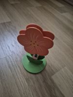 Holzblumen Fotohalter Deko