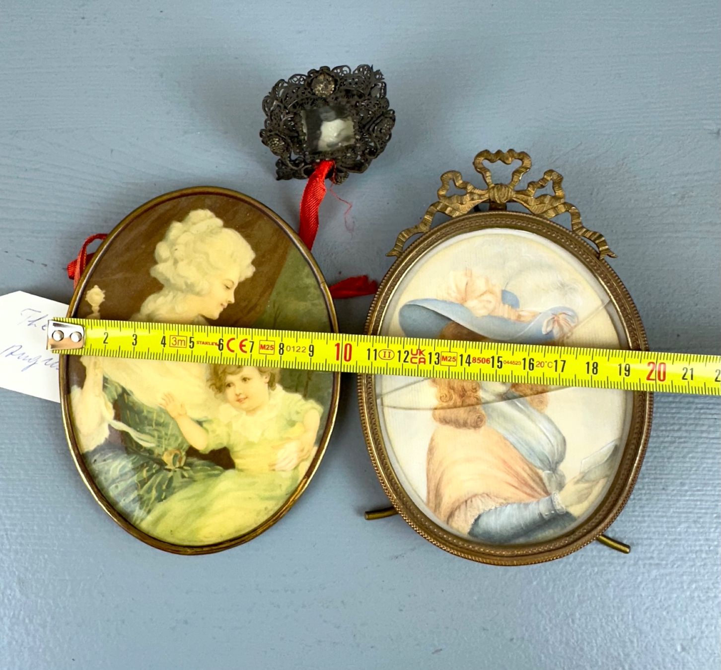 Gemälde: ANTIKE PORTRAIT MINIATUREN #27 – Gebraucht aus Zürich von NIKI777 9
