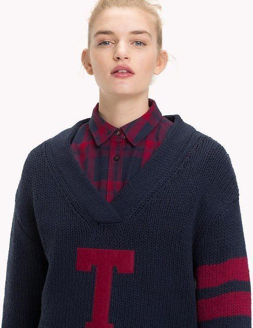 Tommy Hilfiger Maglioni & Felpe: Tommy Hilfiger  Oversized Size Grösse S NP 219.- – Nuovo e nell'imballaggio originale da Chur venduto da Chanel72 6