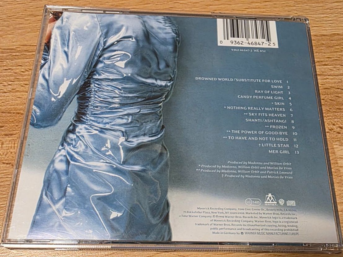 CD: Madonna - Ray of Light CD – Usato da Niederbipp venduto da Tamara15101995 1