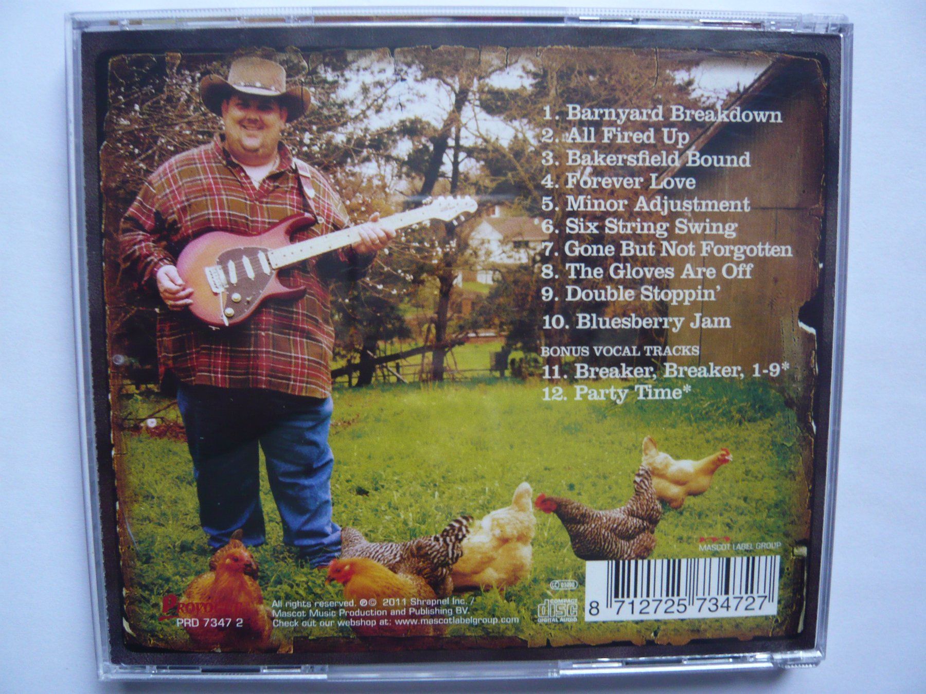 CD: JOHNNY HILAND ALL FIRED UP – Usato da Winterthur venduto da Cajun 1