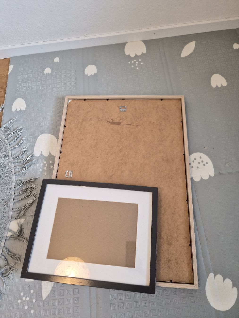 Bilderrahmen: Picture frame black with passepartout  – Gebraucht aus Maur von Sofi___