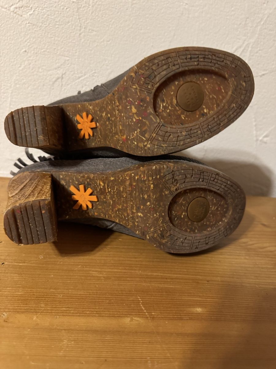 Art Scarpe da donna: * art Stiefeletten mit Fransen, Gr. 38, neuw. – Nuovo (secondo la descrizione) da Feldbrunnen venduto da Sunneschin 5