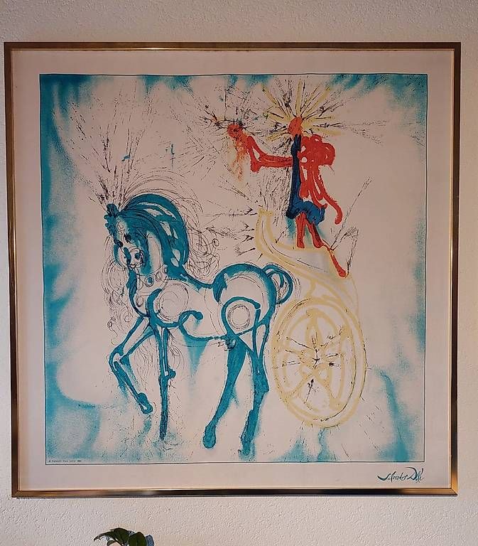 Dipinti: Salvador Dali "Le Cheval de Triomphe" – Usato da Utzenstorf venduto da Waldi66 1