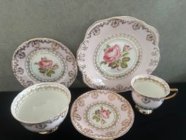 Antik England RAR 22K Tasse  Set 5STK/PCS (von 1950)