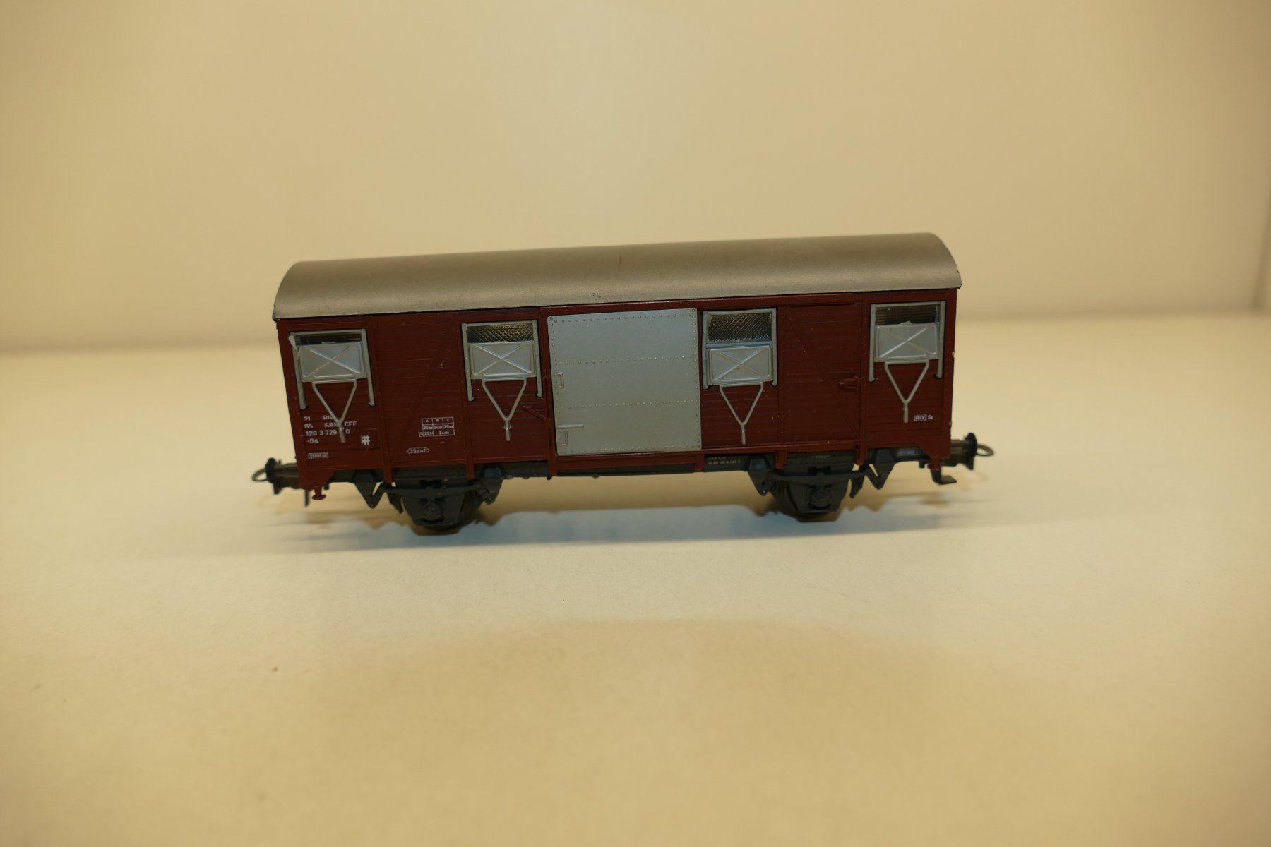 Roco Modellini di ferrovie: Roco H0: SBB Güterwagen Gs – Usato da Niederhasli venduto da rail-duerst
