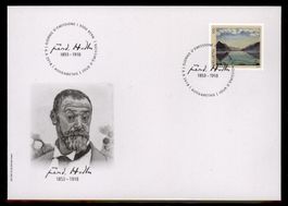 2018, FDC, Sondermarke Ferdinand Hodler 1853–1918 (Nr. 1699)