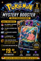 Pokémon Mystery Booster | Chase Karte | Gratis Versand ⭐