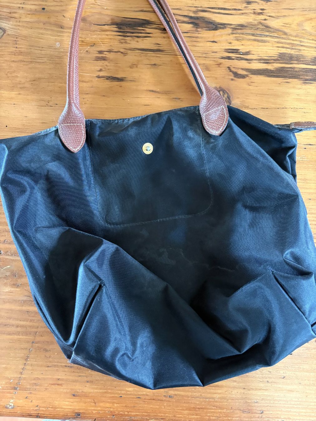 Longchamp Zaini: Longchamp Le Pliage Tasche in Schwarz – Usato da Zetzwil venduto da hesher
