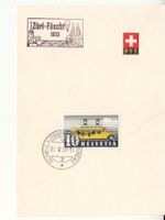 Sonderstempel A. 615 Züri Fäscht 1953