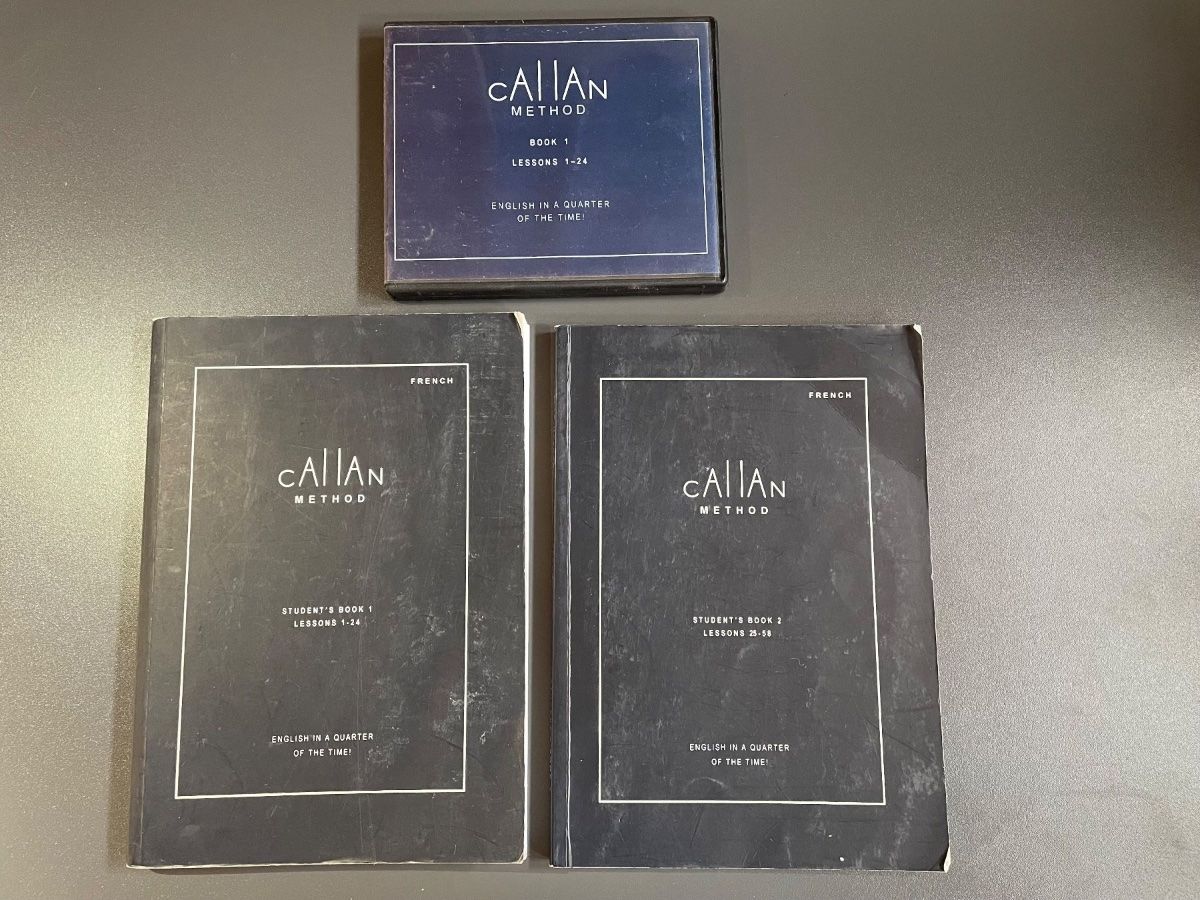 Bücher: Livre 1+2 Méthode Callan – Gebraucht aus Chamoson von daleva0204