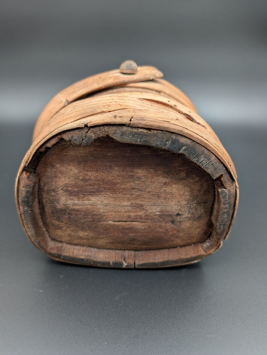 Sonstiges für Haushalt & Wohnen: Antikes Holzgefäss Eimer Vintage Deko Rustikal – Gebraucht aus Wiezikon b.Sirnach von Romsche 5