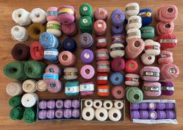 111 Knäuel hochwertiges Vintage Häkel/Strick-Garn (20g/50g)