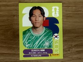 Panini FIFA World Cup 2026 Sticker Seunggyu Kim KOR 3
