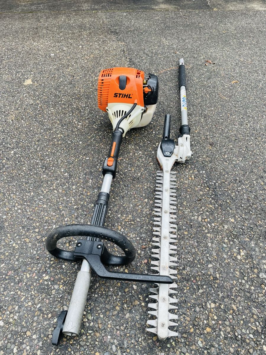Stihl Tutti gli attrezzi: Heckenschere Stihl Teleskop Fs 87R – Usato da Würenlos venduto da Shop_Shop 1