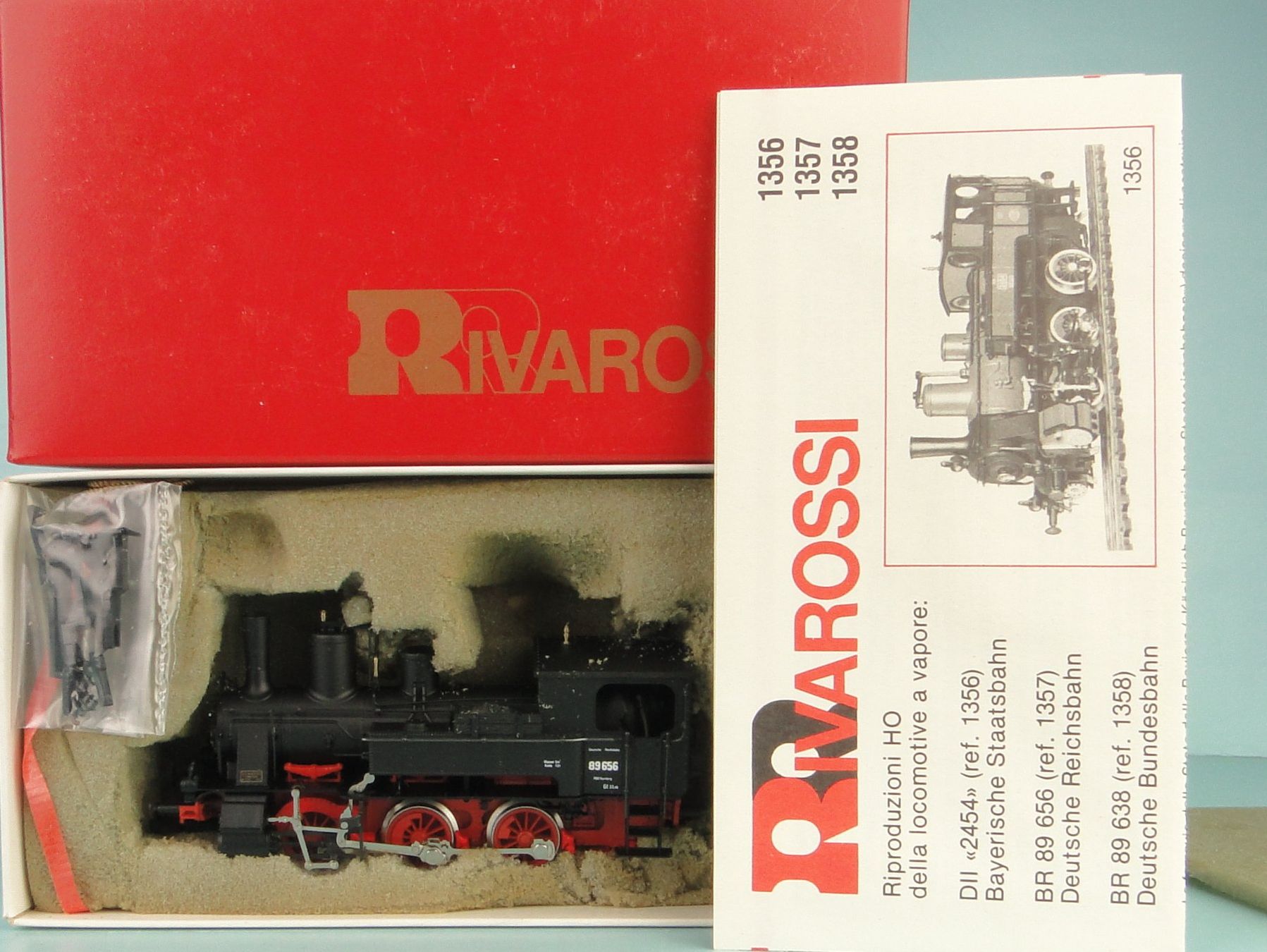 Rivarossi Modellini di ferrovie: Rivarossi H0 1357 DR BR 89 – Usato da Bülach venduto da cann11 7