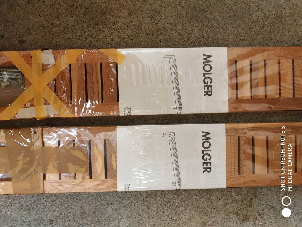 Zwei IKEA Molger Wandregal Kaufen auf Ricardo