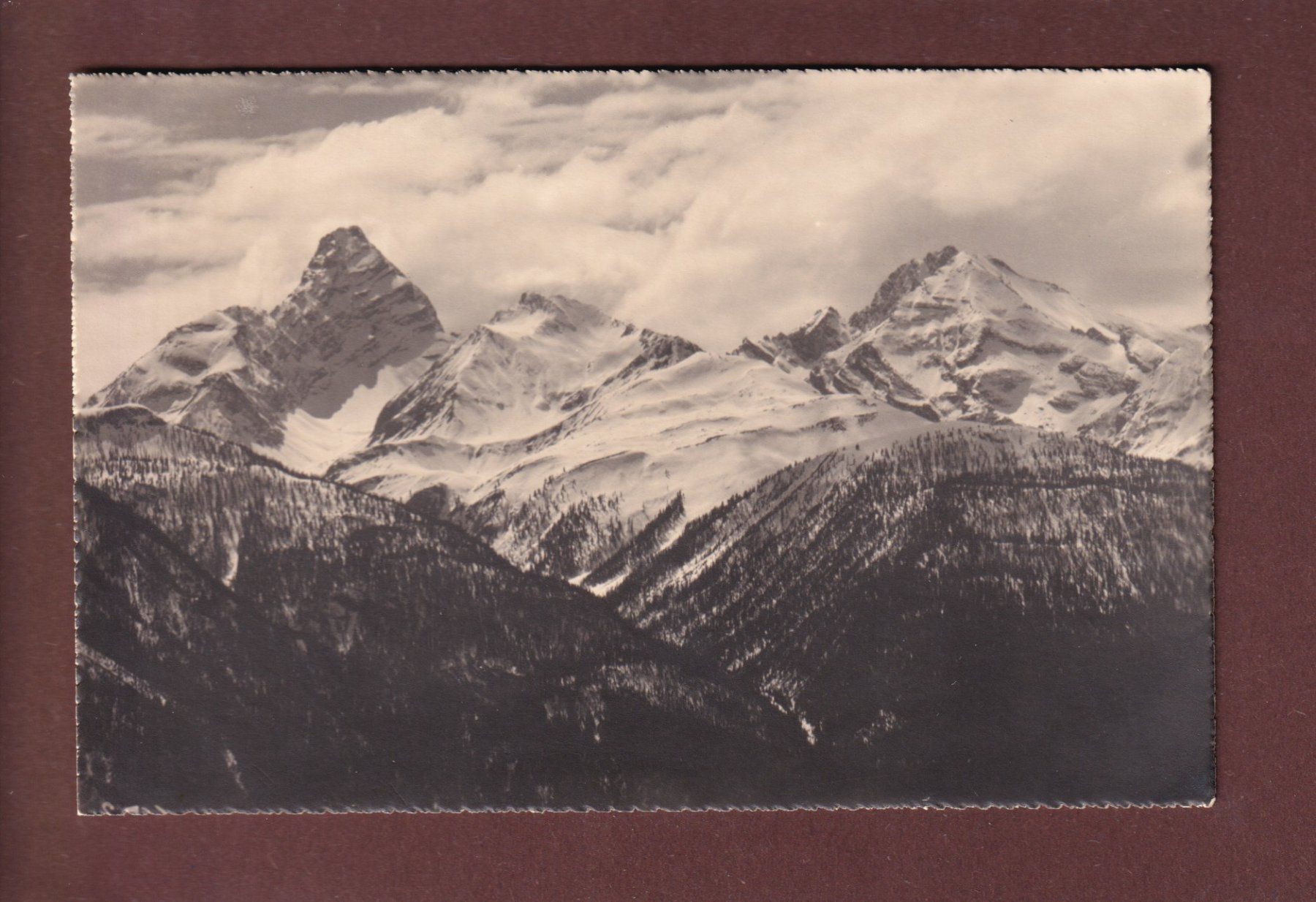 Cartoline postali: TINZENHORN - Piz Michel – Usato da Pully venduto da nicecards
