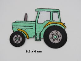 TRAKTOR - Aufnäher - Aufbügler - Stickerei - 8,3x6cm