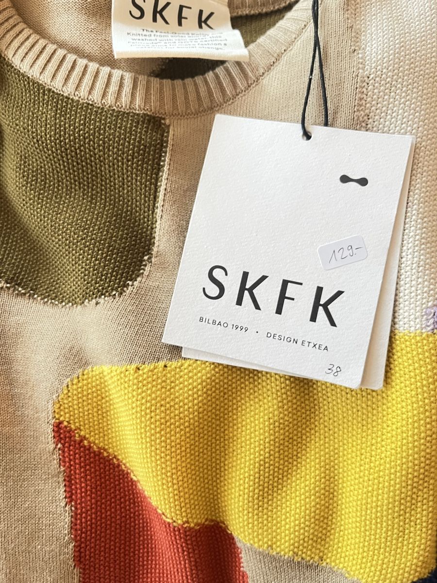 Maglioni & Felpe: SKFK Bio Baumwolle, bunter Pullover 38 – Nuovo e nell'imballaggio originale da Winterthur venduto da Nanole 5