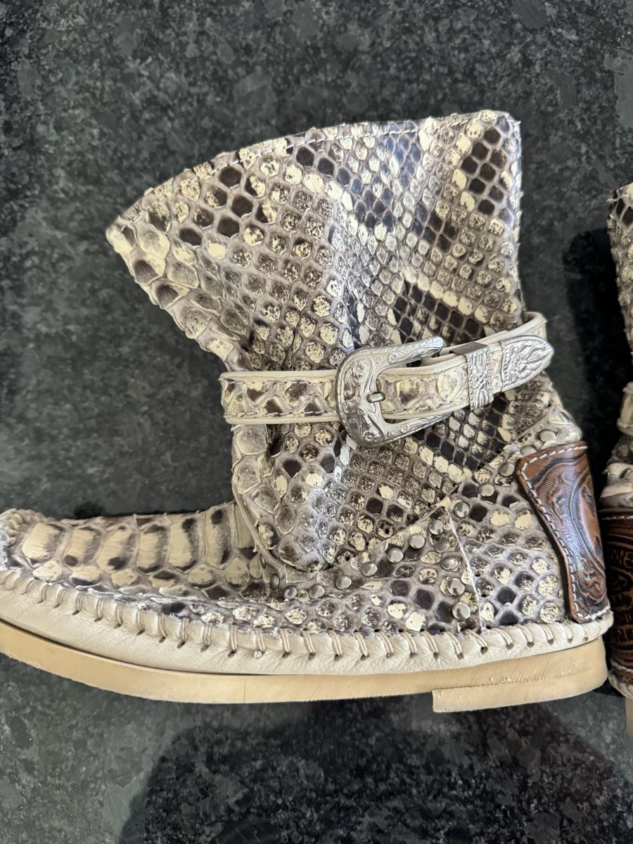 Damenschuhe: Bottines python Hector Riccione – Neu (gemäss Beschreibung) aus Blonay von Celuna 2