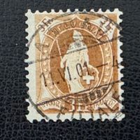 Stehende Helvetia 1881, 72A, gestempelt