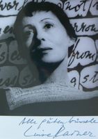 Luise Rainer (1910-2014) Schauspielerin - Autogramm 2 OSCARS