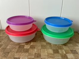Tupperware 4 guterhaltene Schüsseli