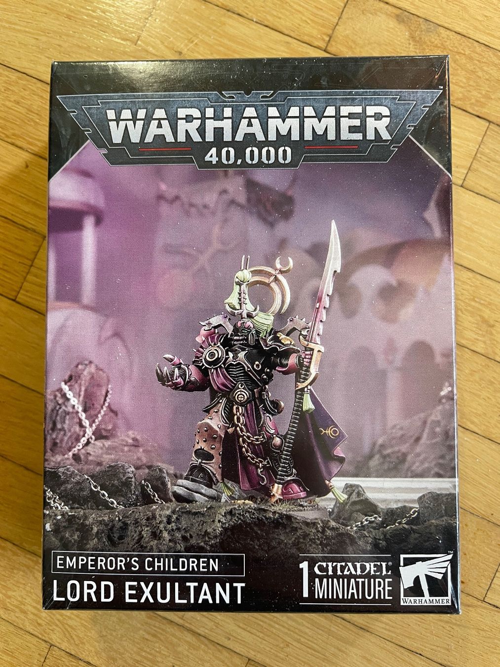 Kit di modellismo & Modellini statici: WARHAMMER 40K - EMPERORS CHILDREN - LORD EXULTANT – Nuovo e nell'imballaggio originale da Egg b. Zürich venduto da underworld