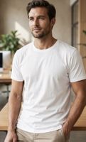 Neu Herren T-Shirt, Grösse XXL, Weiss!