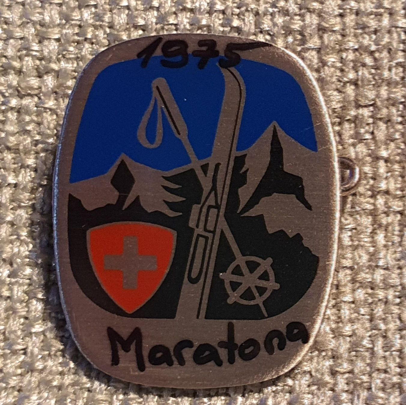 Giradischi: D124 - Engadin Skimarathon Maratona 1975 – Usato da Reinach BL venduto da Boston-Verkauf