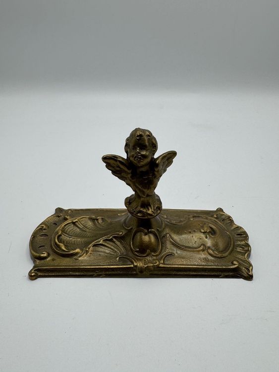 Messing Briefbeschwerer Rund - Schick & Praktisch Für Kalligraphie & Büro