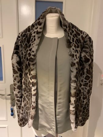 Alberta Feretti Weste Jacke + Bolero Cape Fell Gr.46 IT=40DE