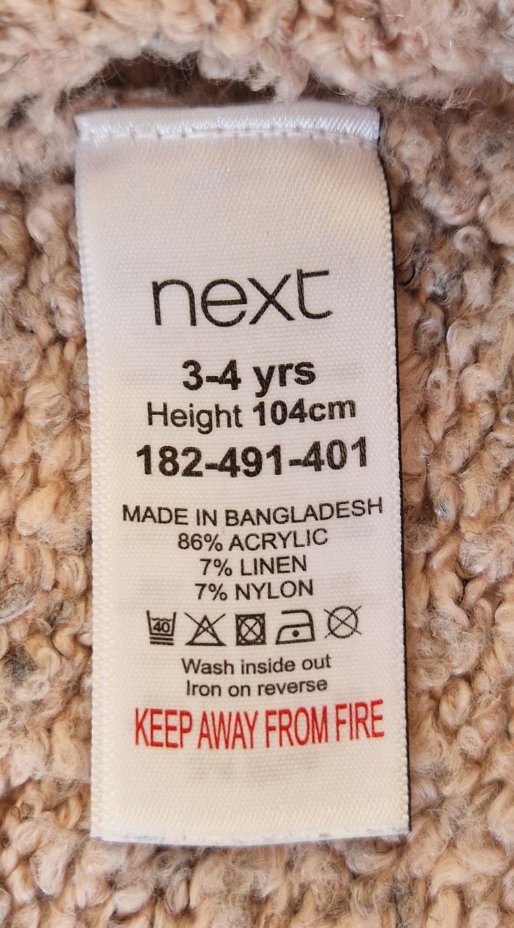 Next Maglioni & Felpe: NEXT Gestrickte Jacke, Gr. 104 – Usato da Muri b. Bern venduto da rol_xtf8 2