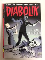 DIABOLIK IL SEME DEL DUBBIO inedito N° 4 ANNO 2000 ( XXXIX