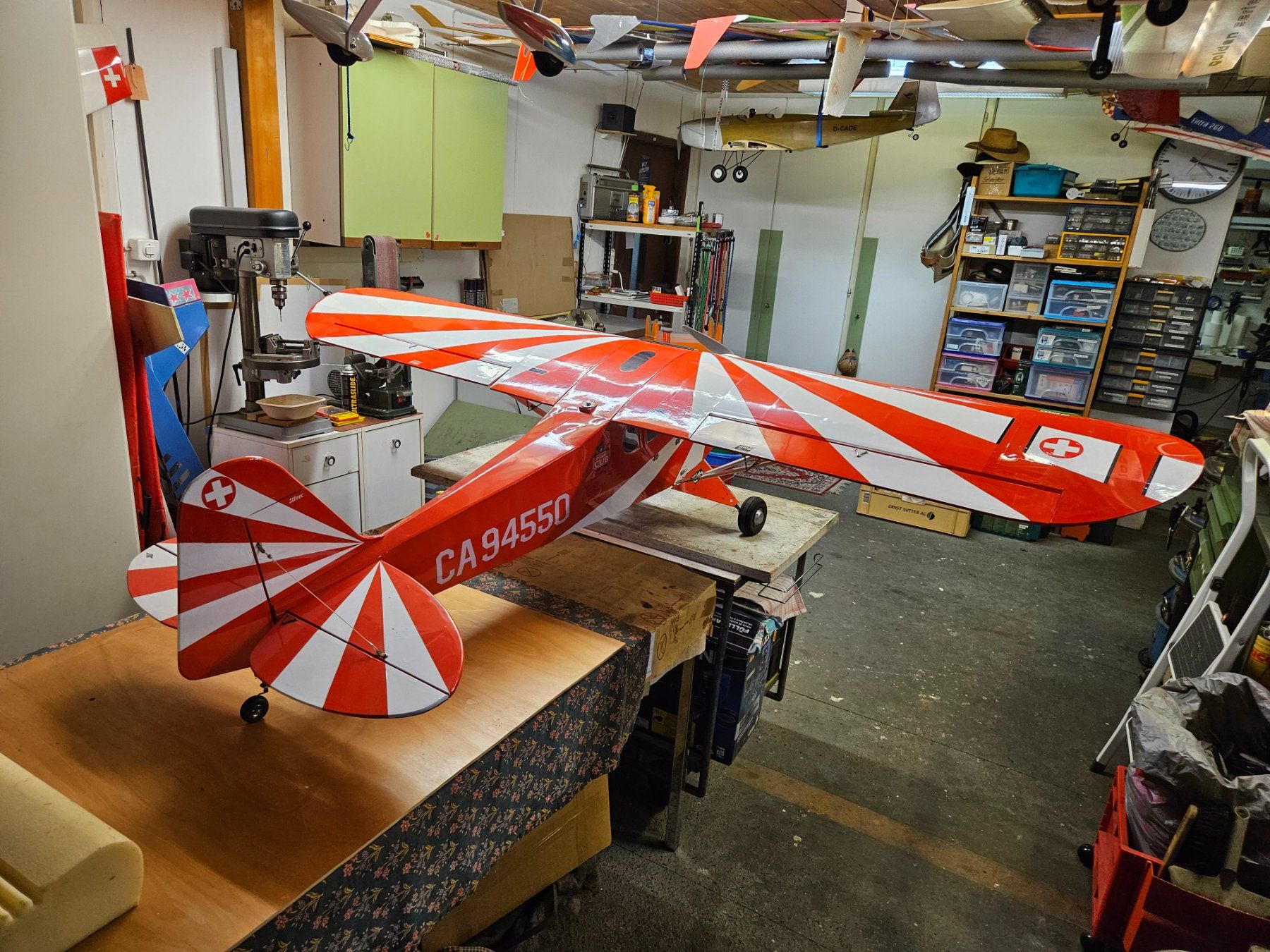 RC Modellbau: Piper L4 Clipped Wing 1/4 Scale – Gebraucht aus Otelfingen von Praxus 1