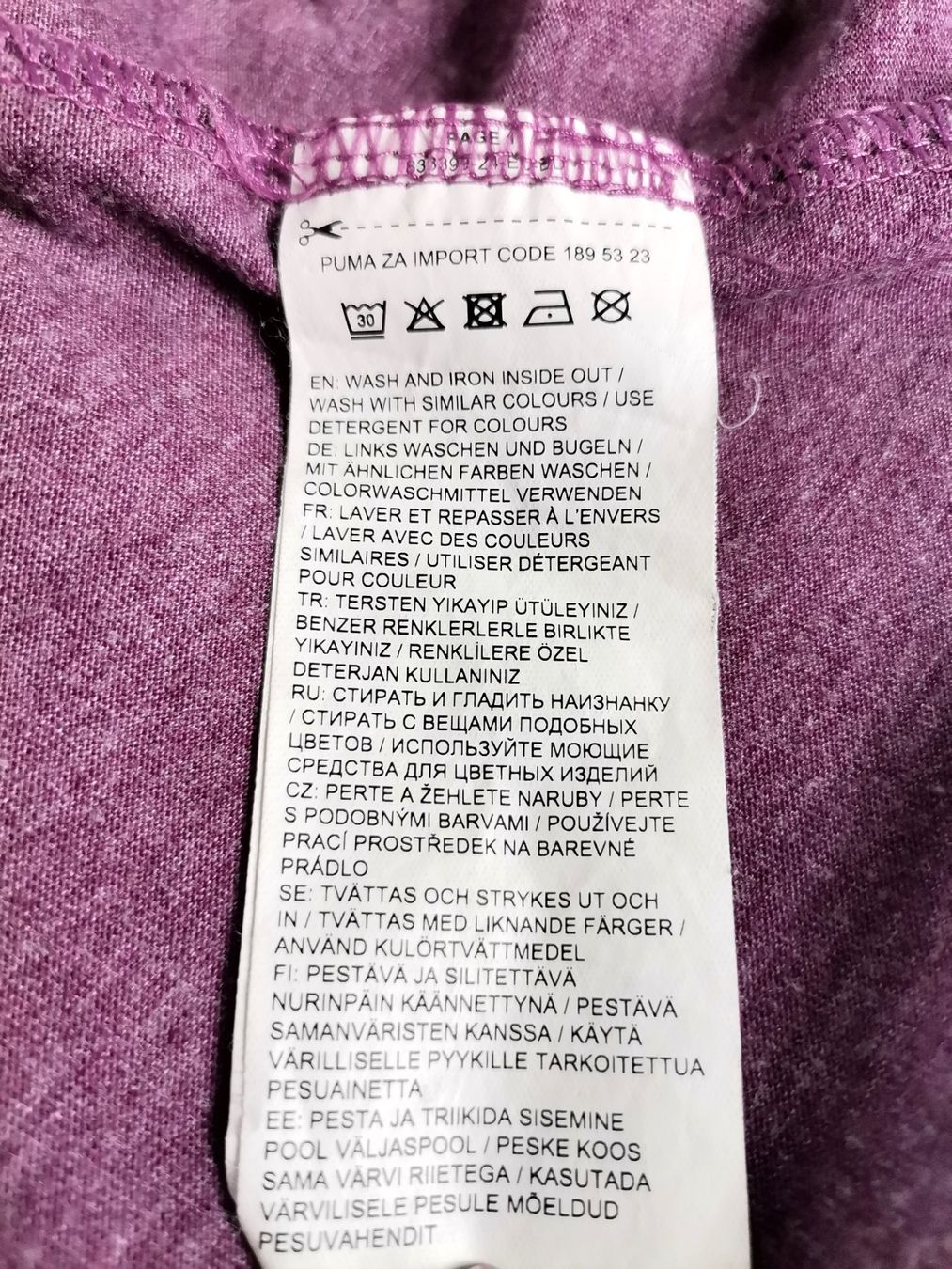 Puma T-shirt: PUMA Damen Shirt Grösse XL – Usato da Schaffhausen venduto da Restwert_SH 5