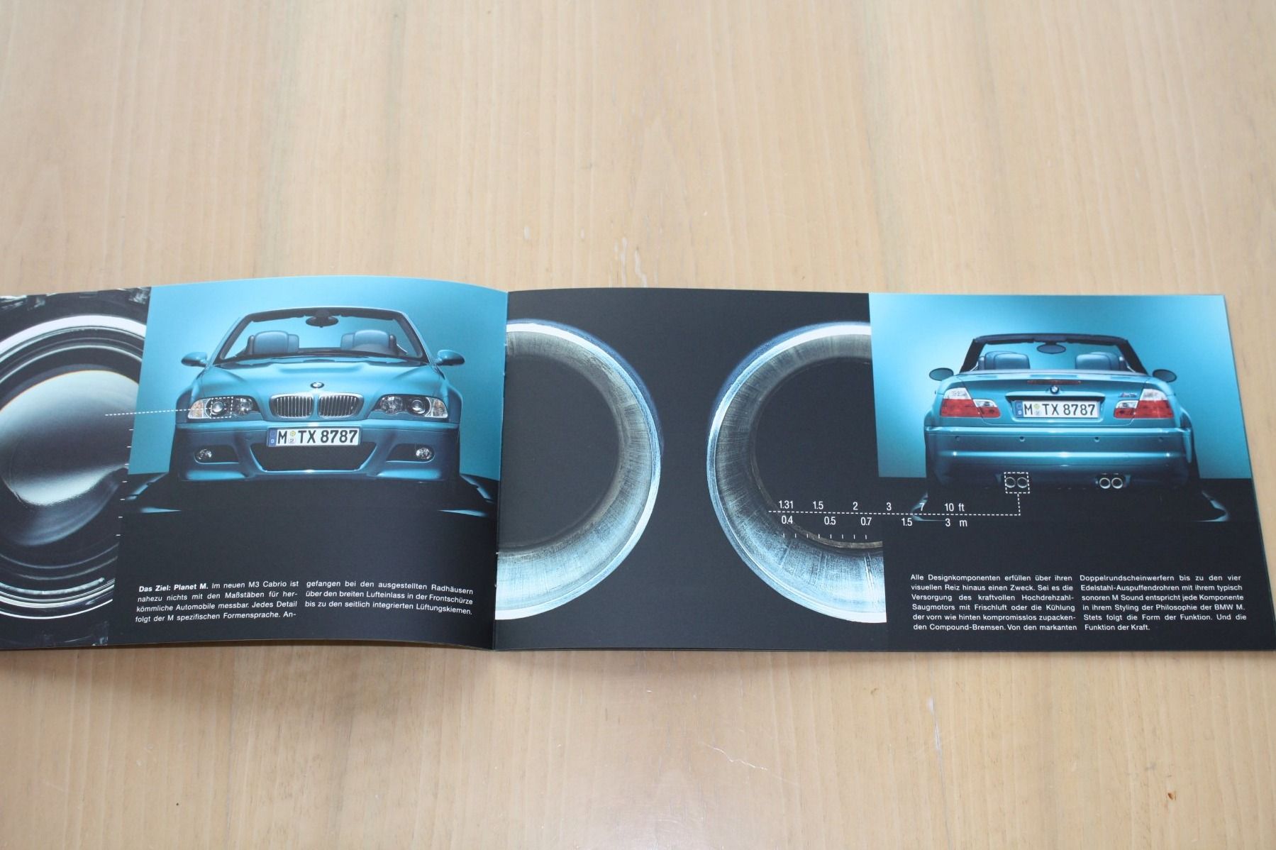 BMW Documenti: BMW M3 Cabriolet E 46 Prospekt 2001 – Usato da Wikon venduto da erwin400 2