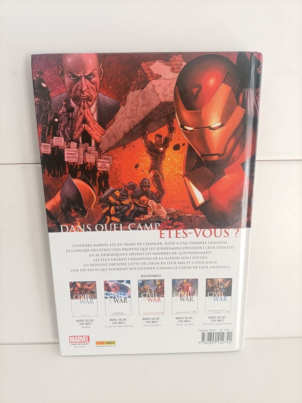 Comics: BD Civil war 1 / Mark Millar & Steve McNiven / Marvel 2009 – Gebraucht aus crans montana von AB3963 1