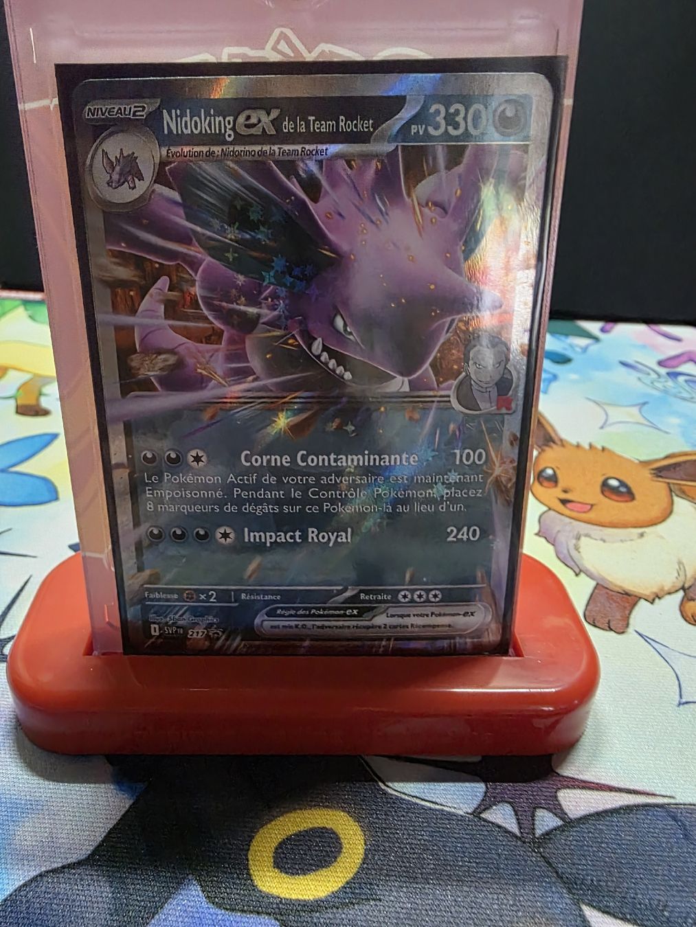 Pokémon Carte collezionabili: Nidoking ex SVP 217 Fr – Nuovo (secondo la descrizione) da St-Sulpice NE venduto da Caillou10